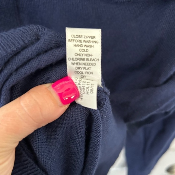 Banana Republic Men's Quarter Zip Sweater Size Large - Picture 6 of 6